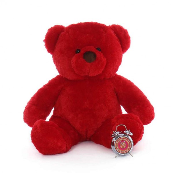 3 Feet Fat and Huge Red Teddy Bear